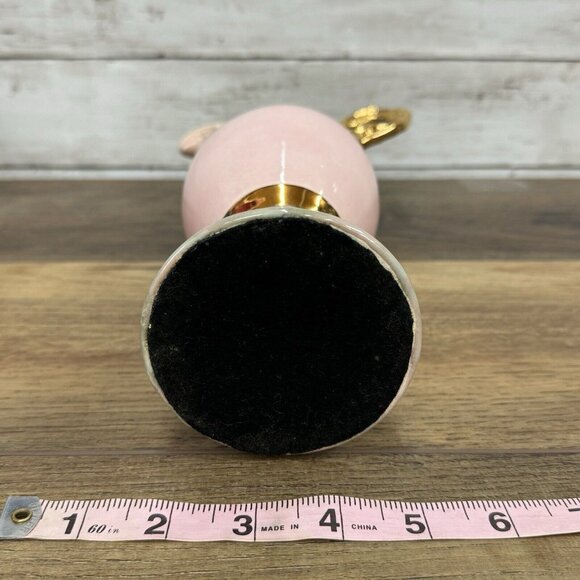 Vintage Golden Pink/Gold Porcelain Ewer Pitcher Greek Revival - Picture 6 of 8